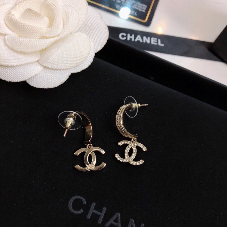 Ch*el earrings